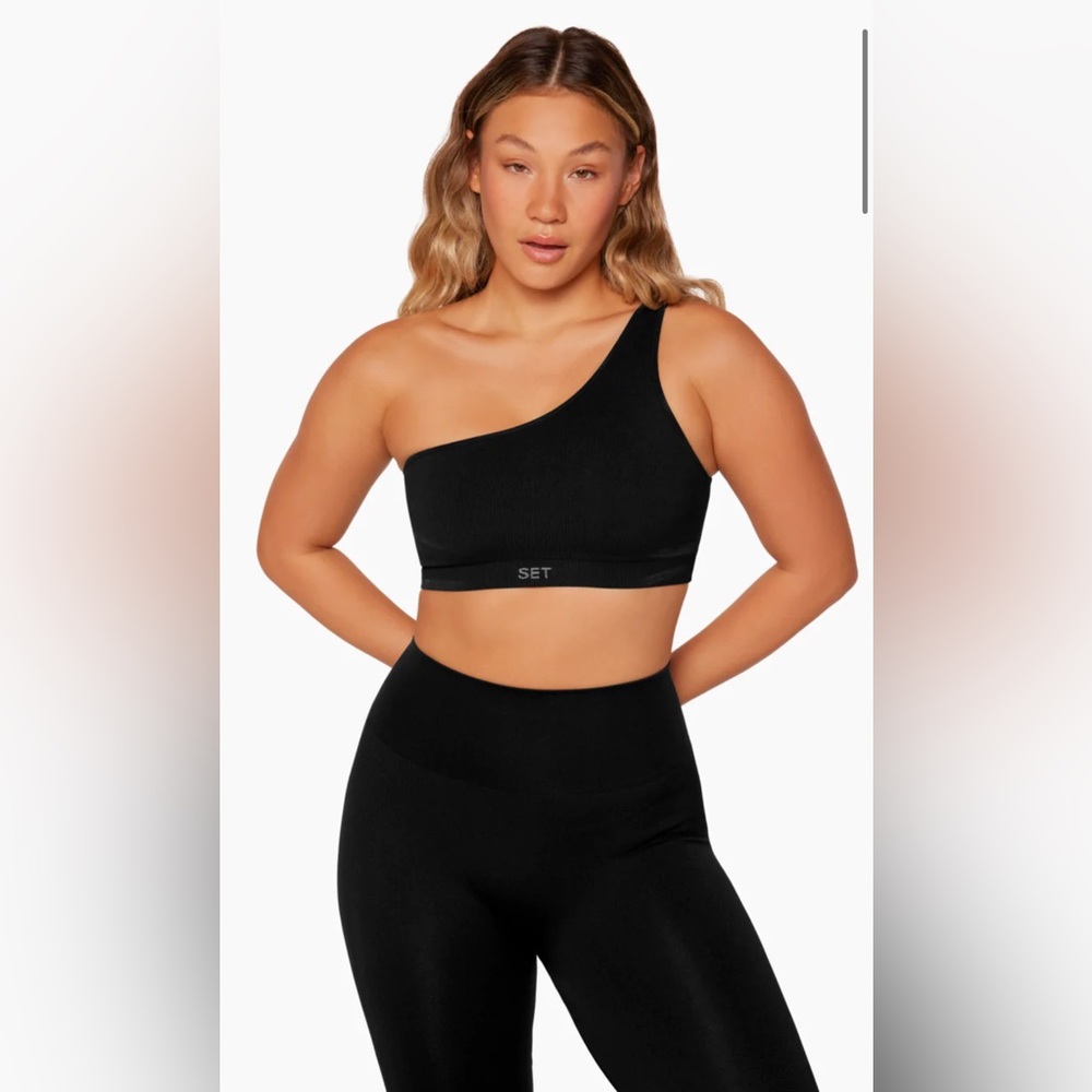 Set Active One Shoulder Bra